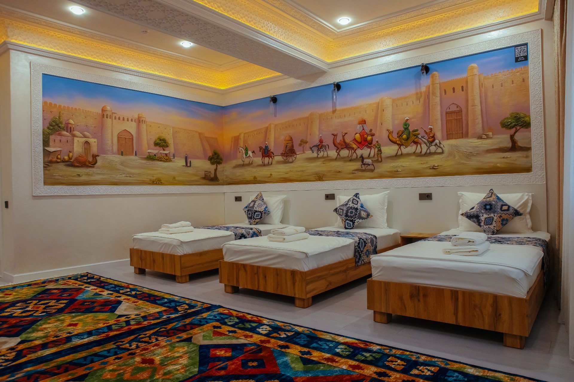 Роскошный трехместный номер — Aida Hotel Buxoro