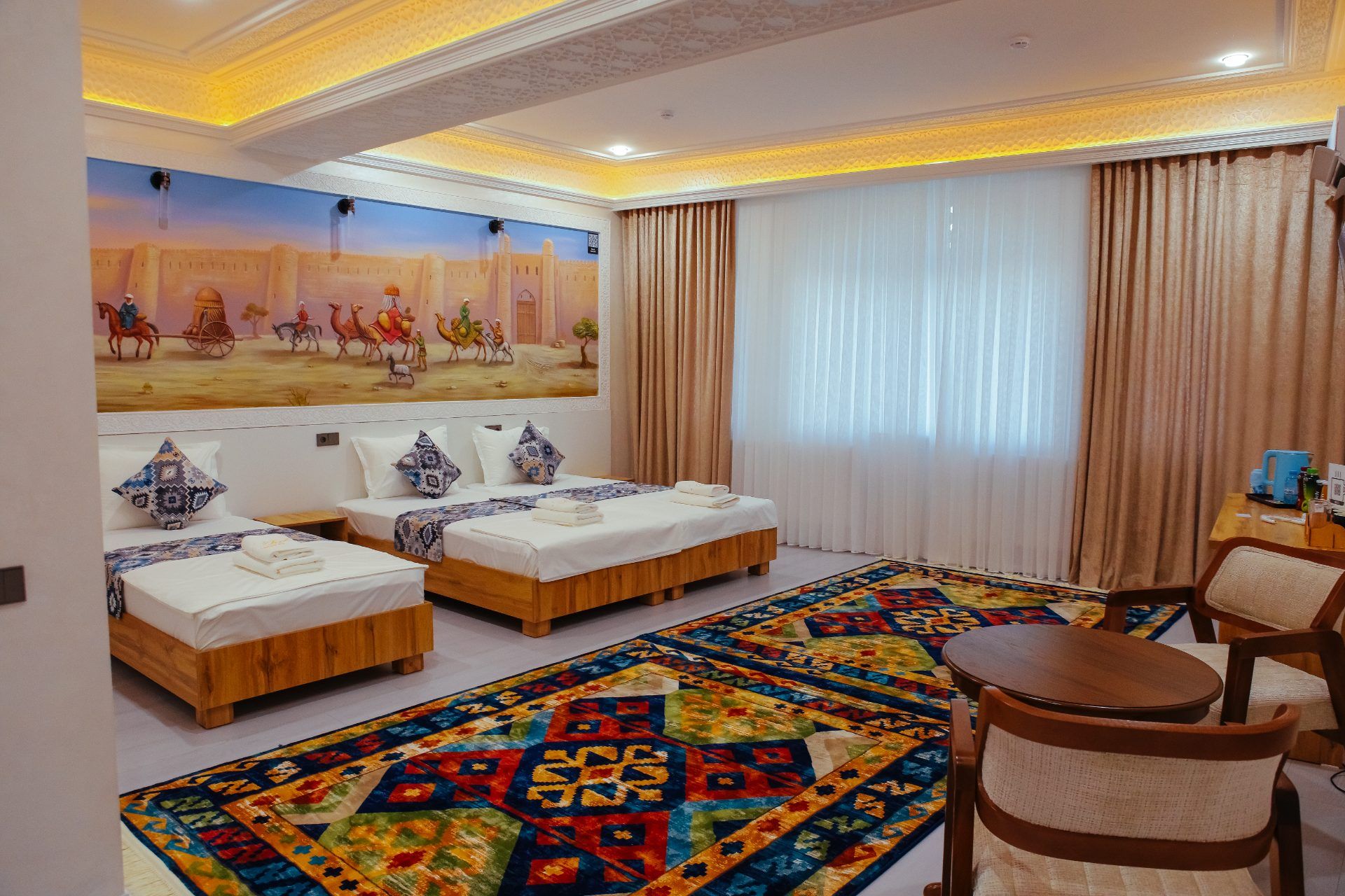 Семейный номер Люкс. — Aida Hotel Buxoro